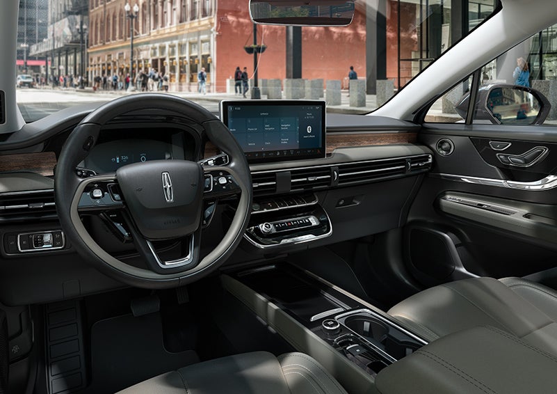 The interior dashboard of 2024 Lincoln Corsair® SUV is shown here. | Irwin Lincoln in Freehold NJ