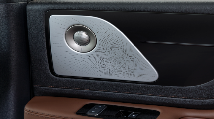 A close-up of a speaker located on the door’s interior is shown. | Irwin Lincoln in Freehold NJ