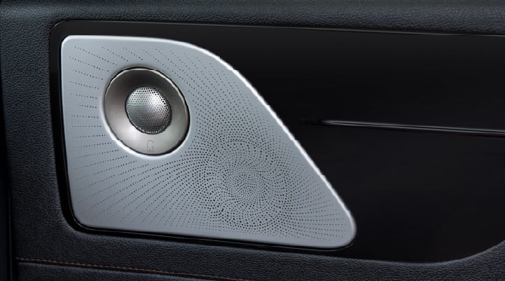 A close-up view of the available Revel® Ultima 3D Audio System. | Irwin Lincoln in Freehold NJ