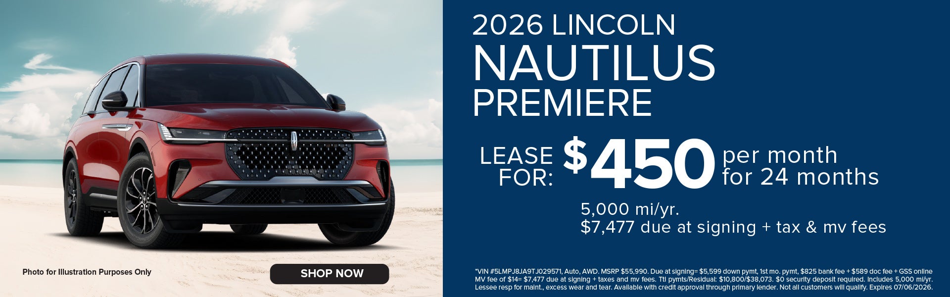 NAUTILUS LEASE