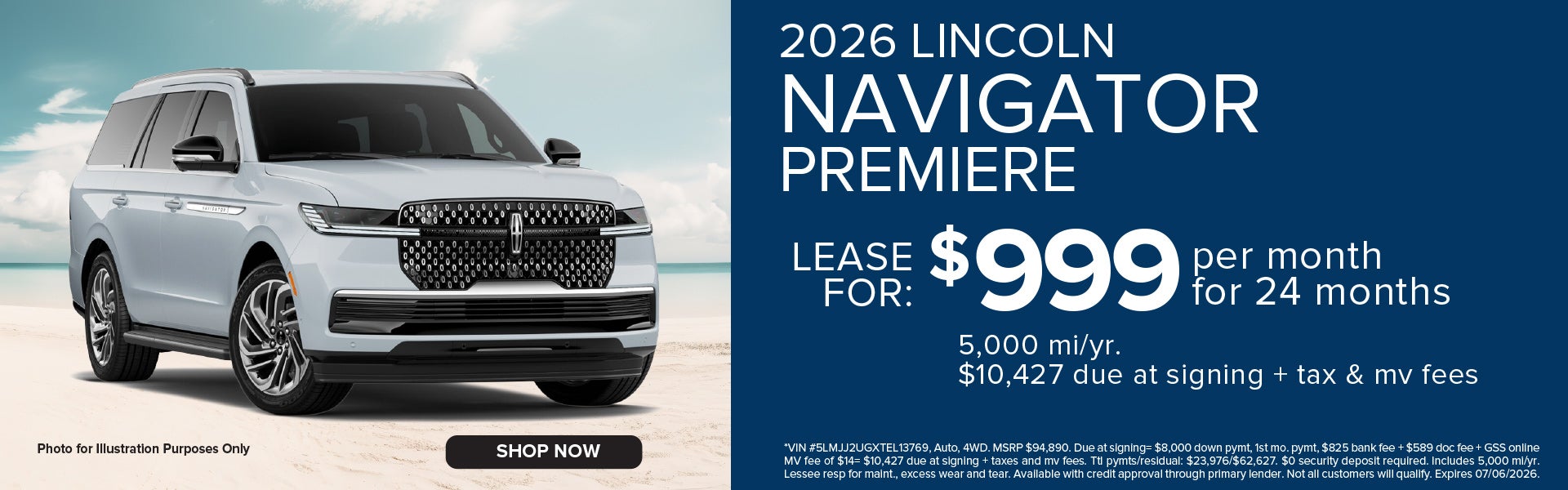 NAVIGATOR LEASE