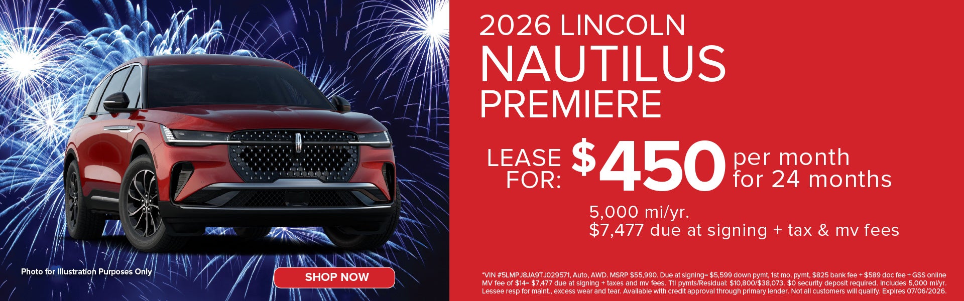 NAUTILUS LEASE